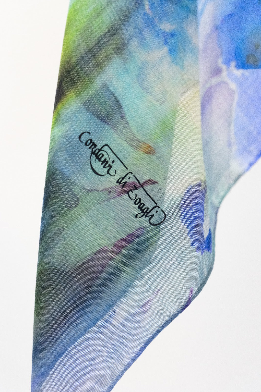 Pashmina Lana e Seta Floreale