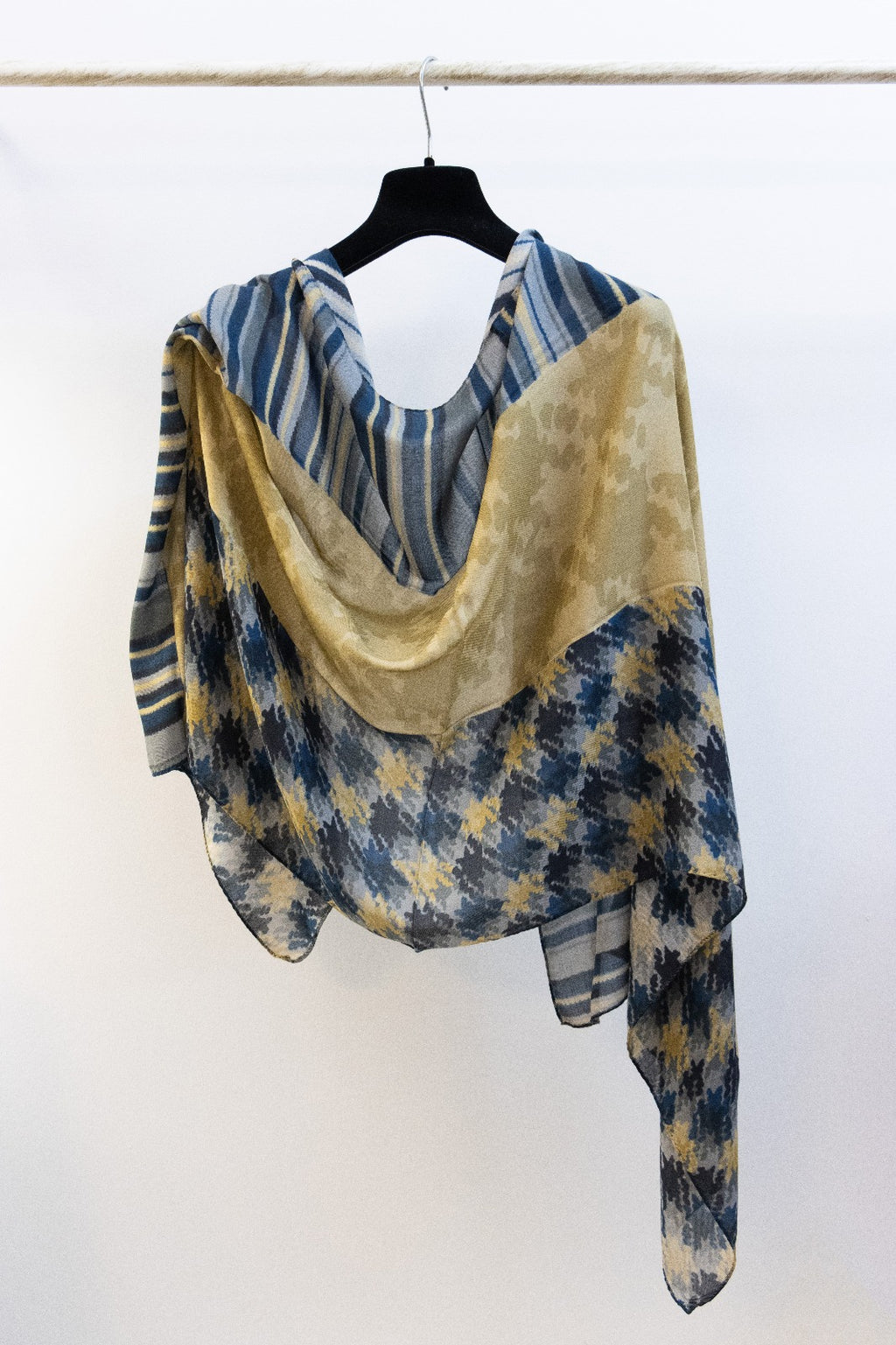 Pashmina Modal e Cachemire Geometrica