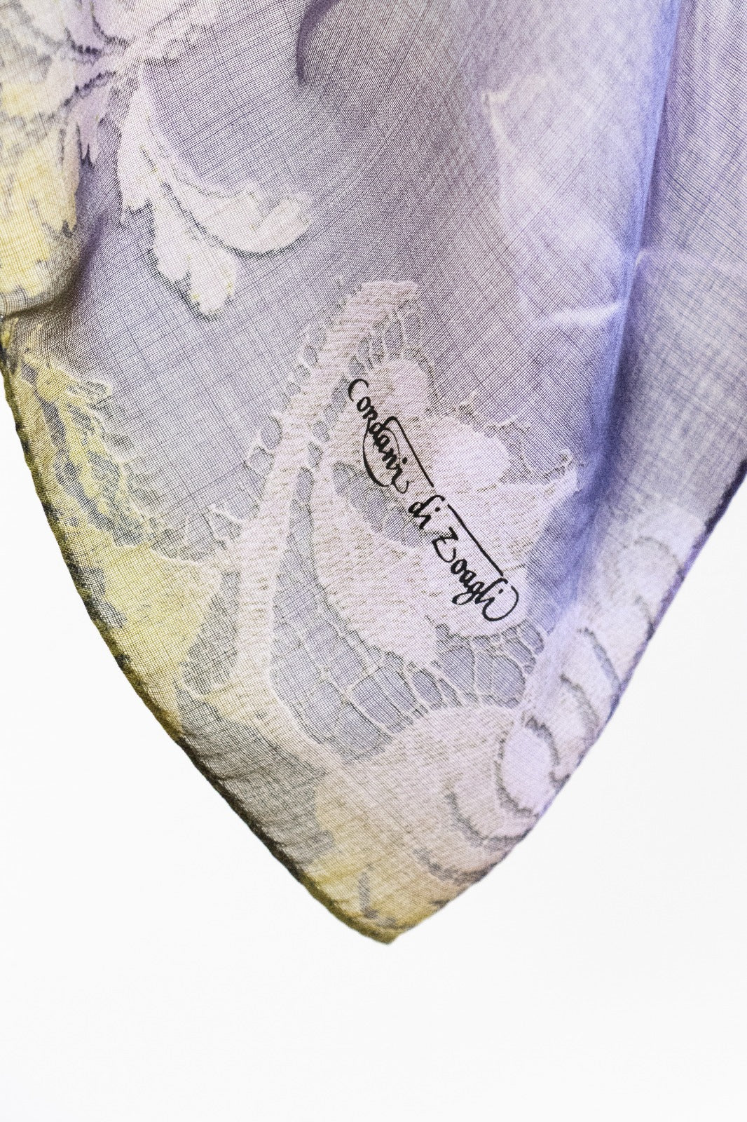 Pashmina Lana e Seta Floreale