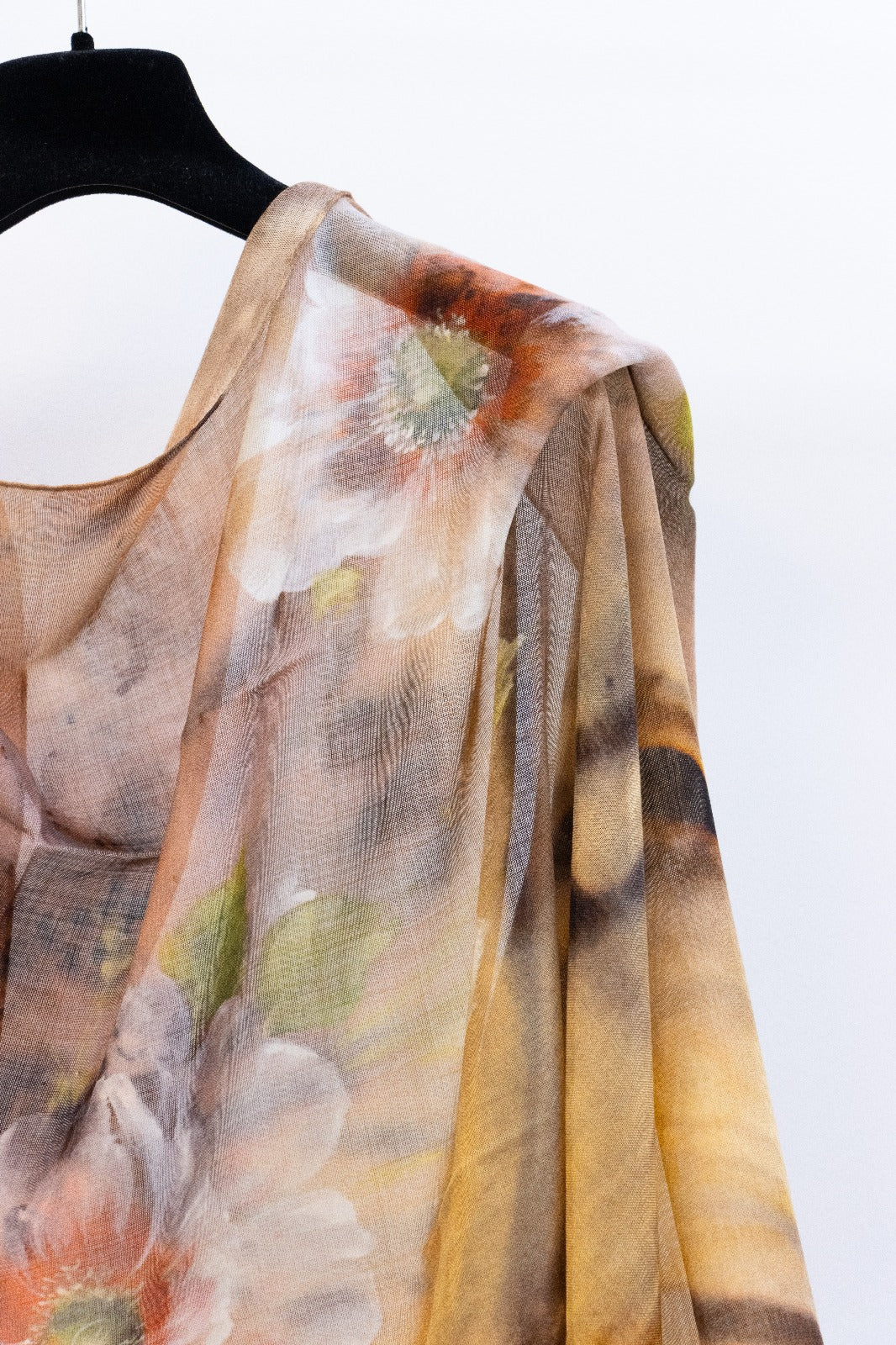 Pashmina Lana e Seta Floreale