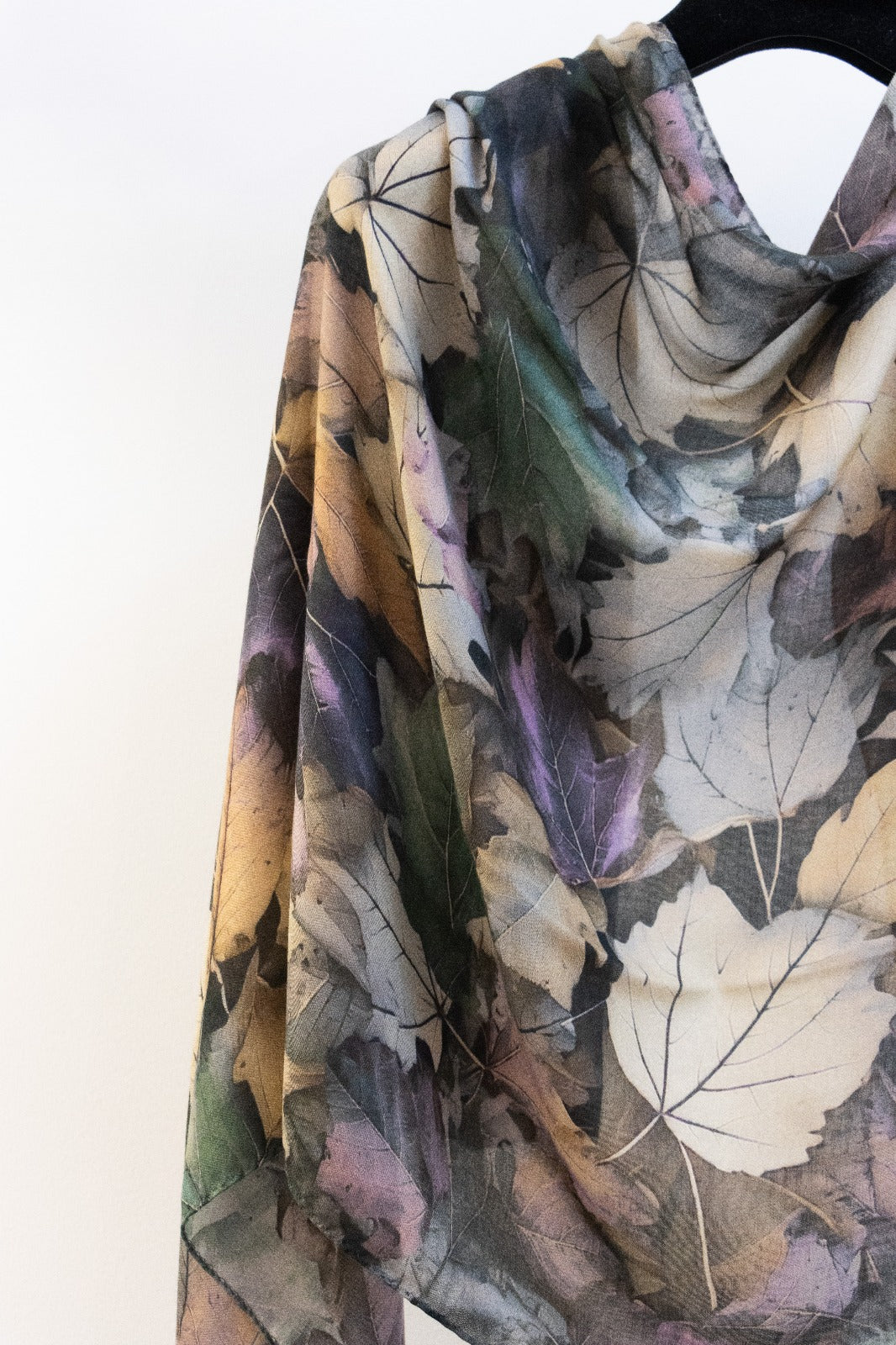 Pashmina Modal e Cachemire Foglie