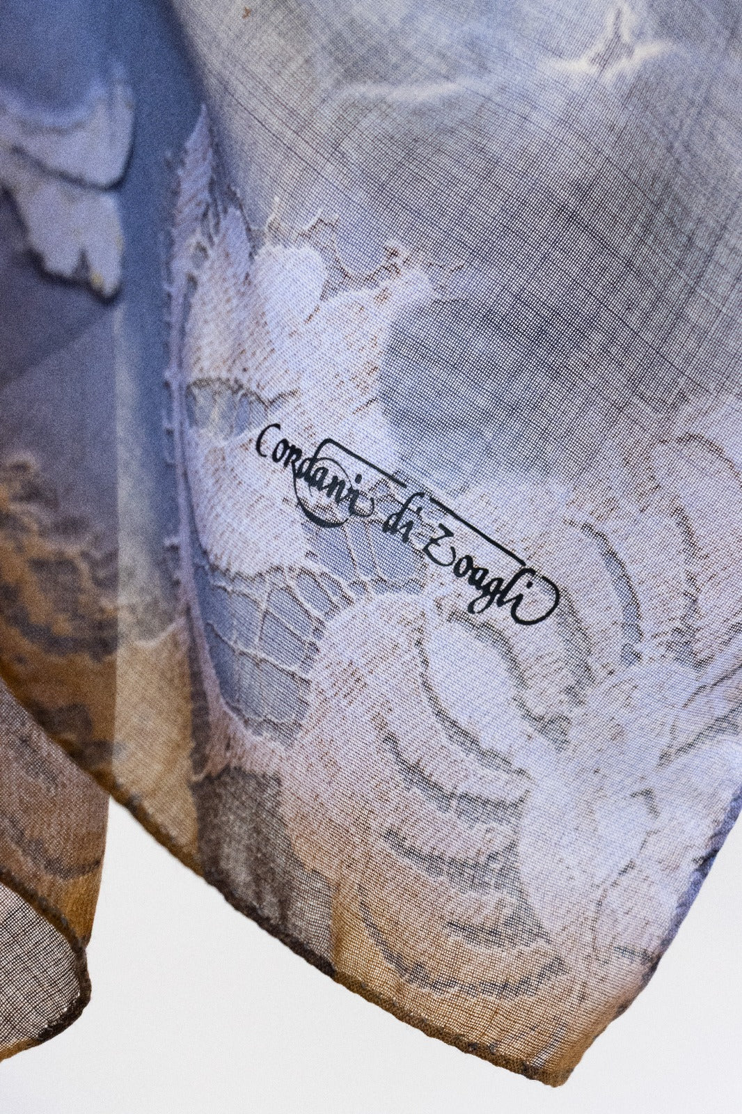 Pashmina Lana e Seta Floreale
