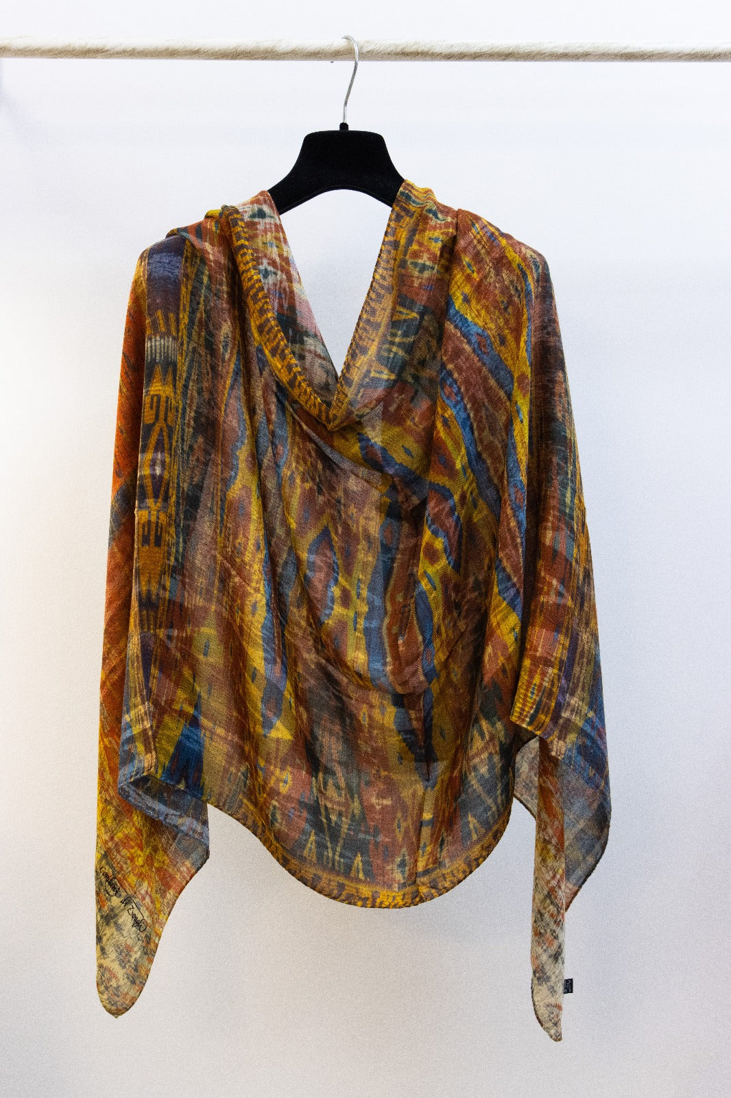 Pashmina Modal e Cachemire Geometrica