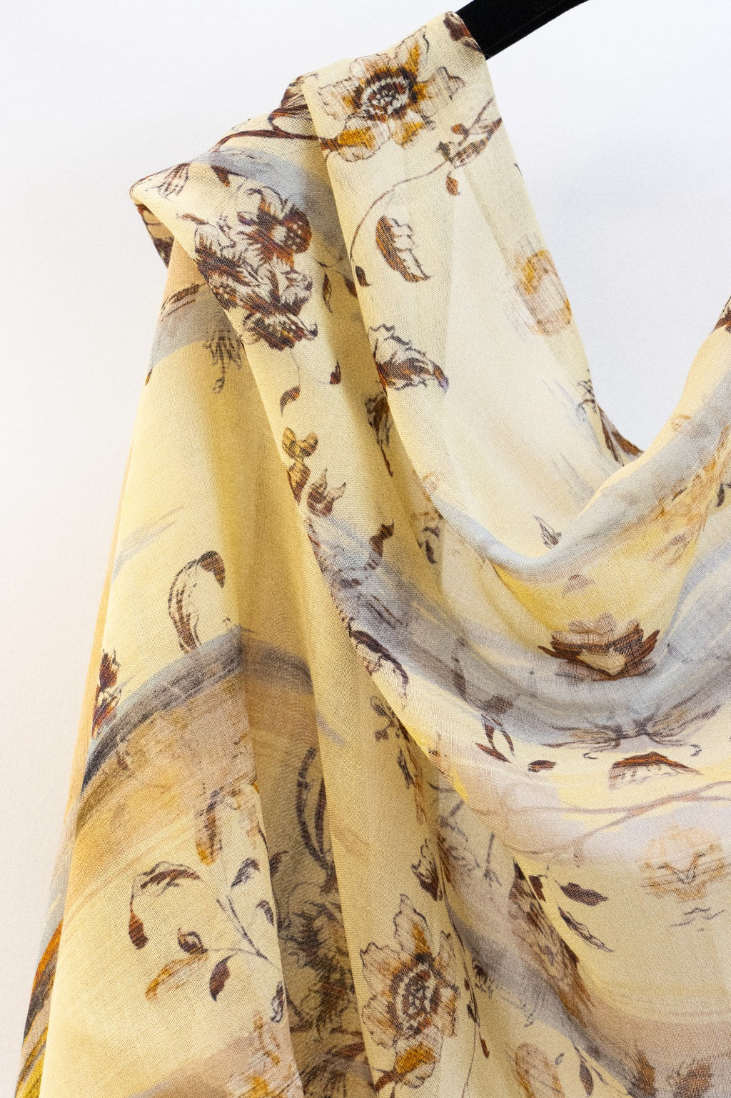 Pashmina Modal e Cachemire Floreale