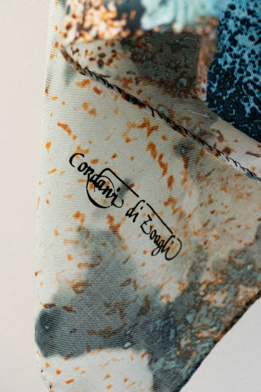 Pashmina Cachemire e Seta Petrolio