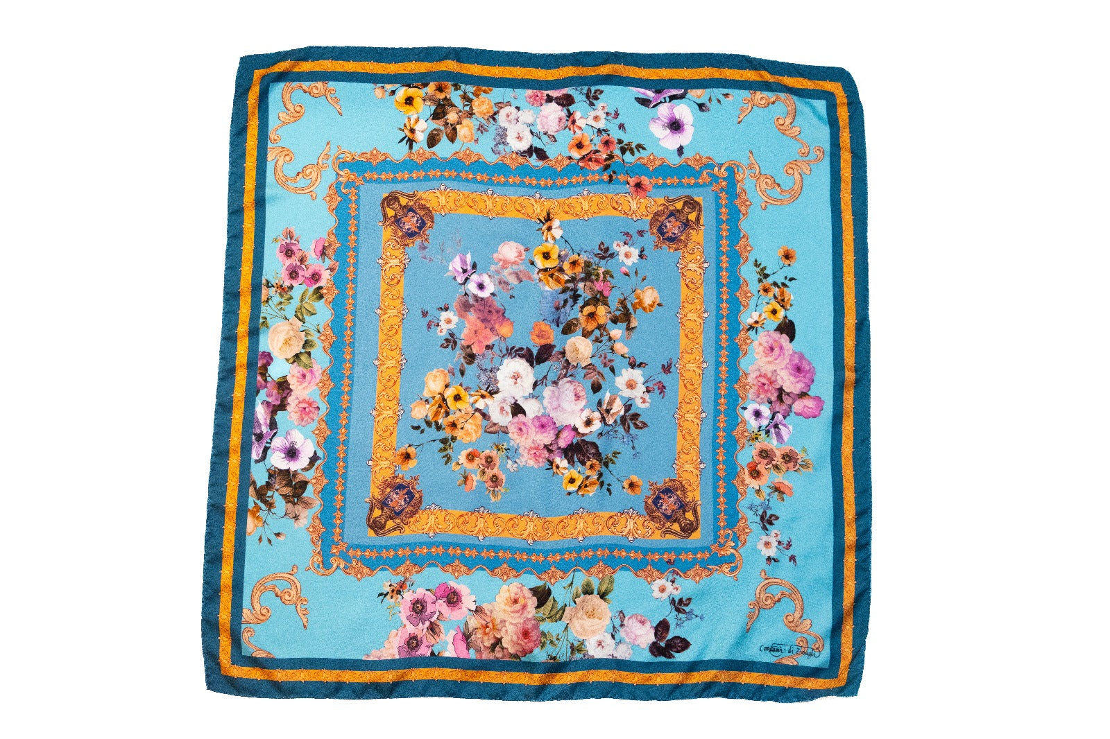 Foulard Classico in Twill di Pura Seta