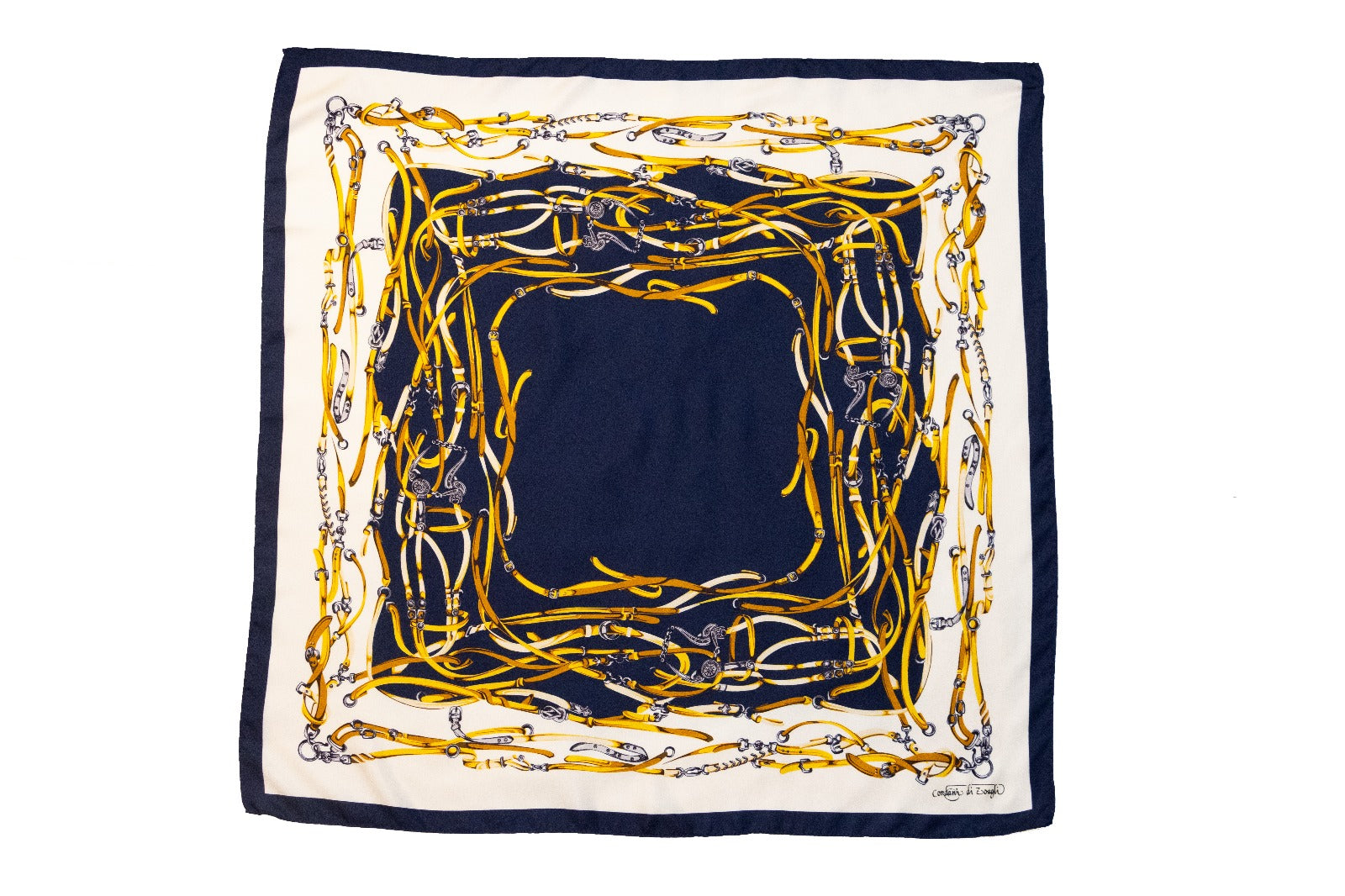 Foulard Classico in Twill di Pura Seta