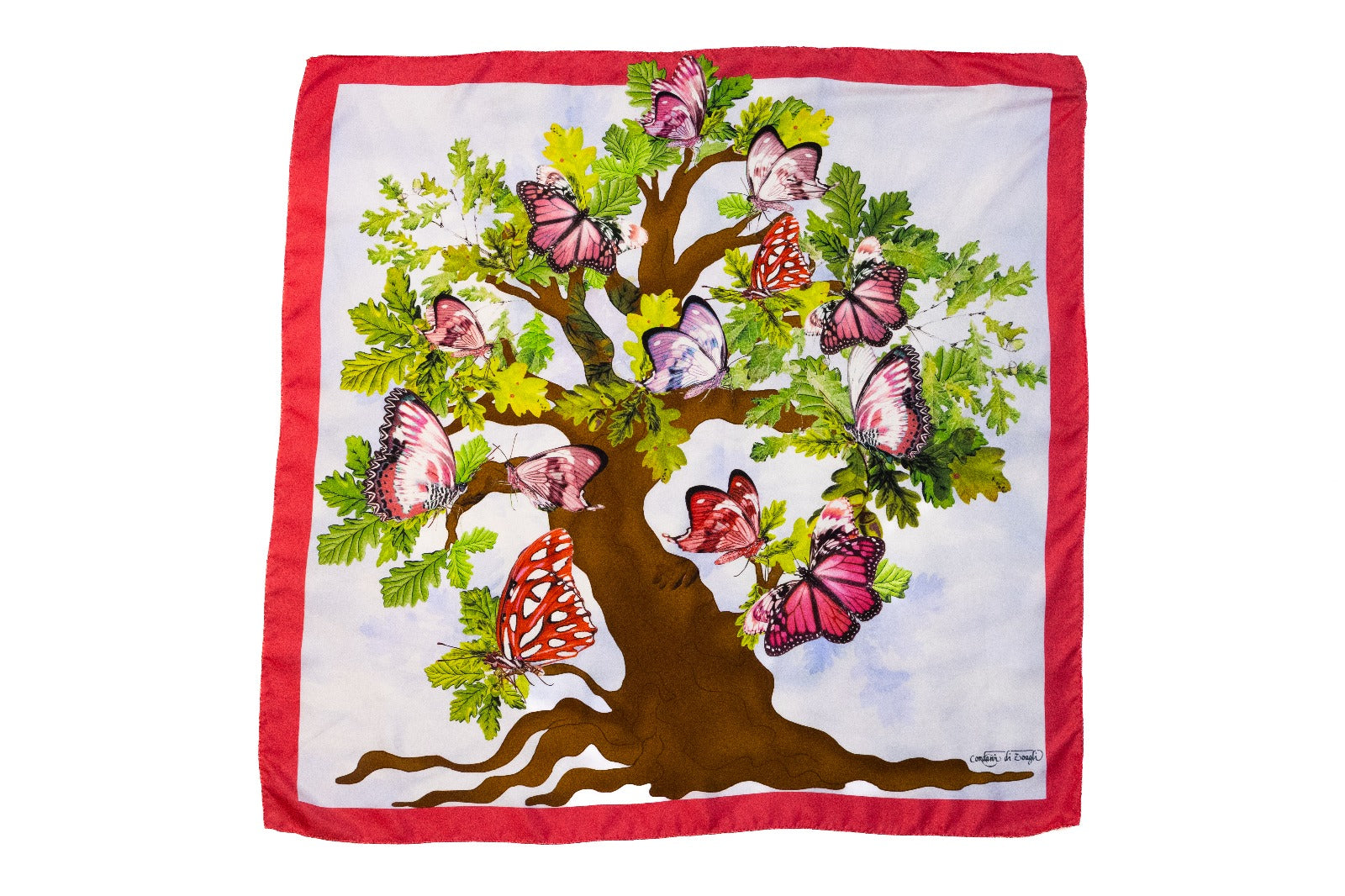 Foulard Classico in Twill di Pura Seta