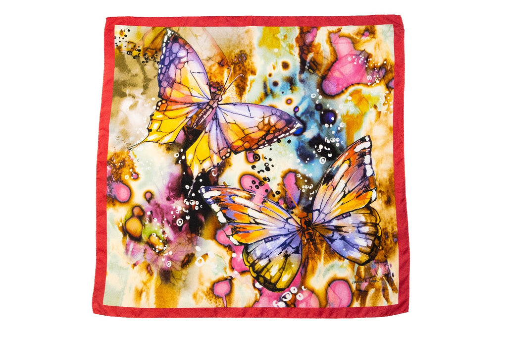 Foulard Classico in Twill di Pura Seta