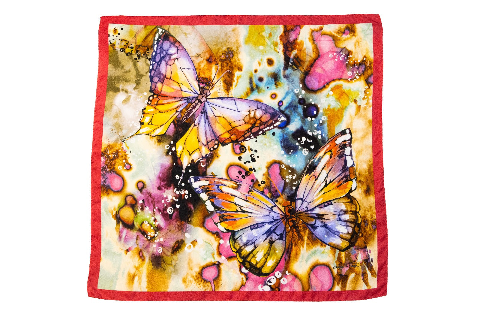 Foulard Classico in Twill di Pura Seta
