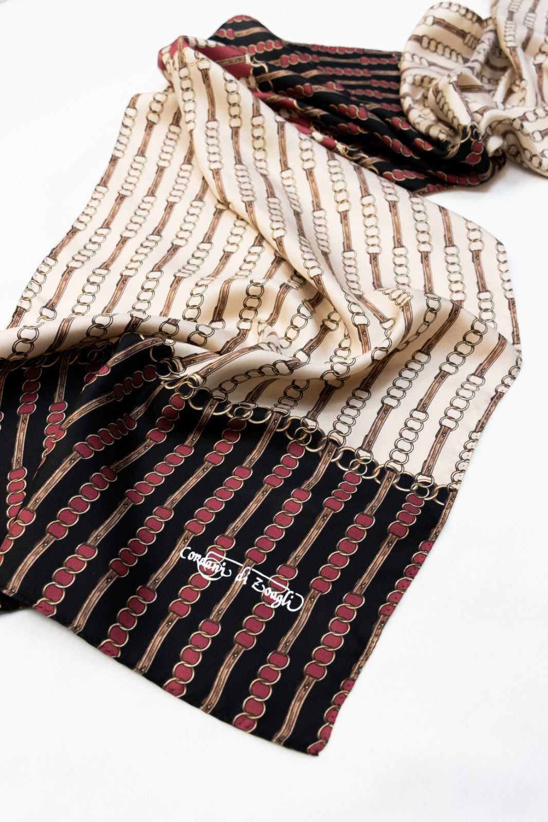 Sciarpa classica in Twill di Pura Seta