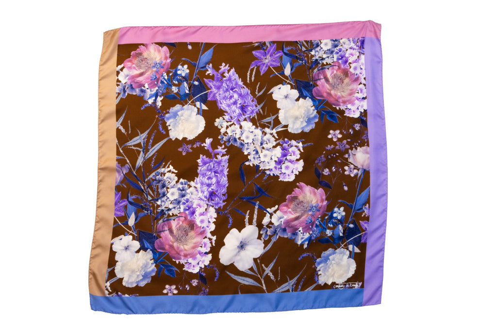 Foulard Classico in Twill di Pura Seta