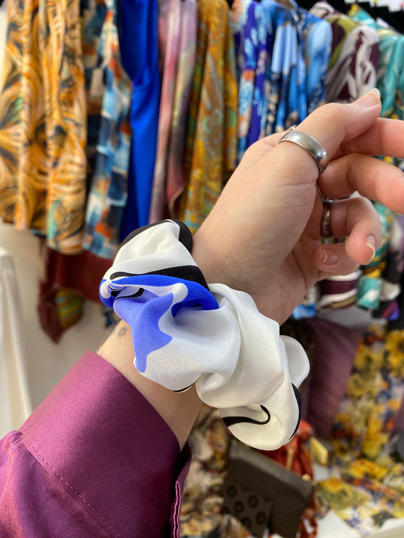 Scrunchies Pura Seta