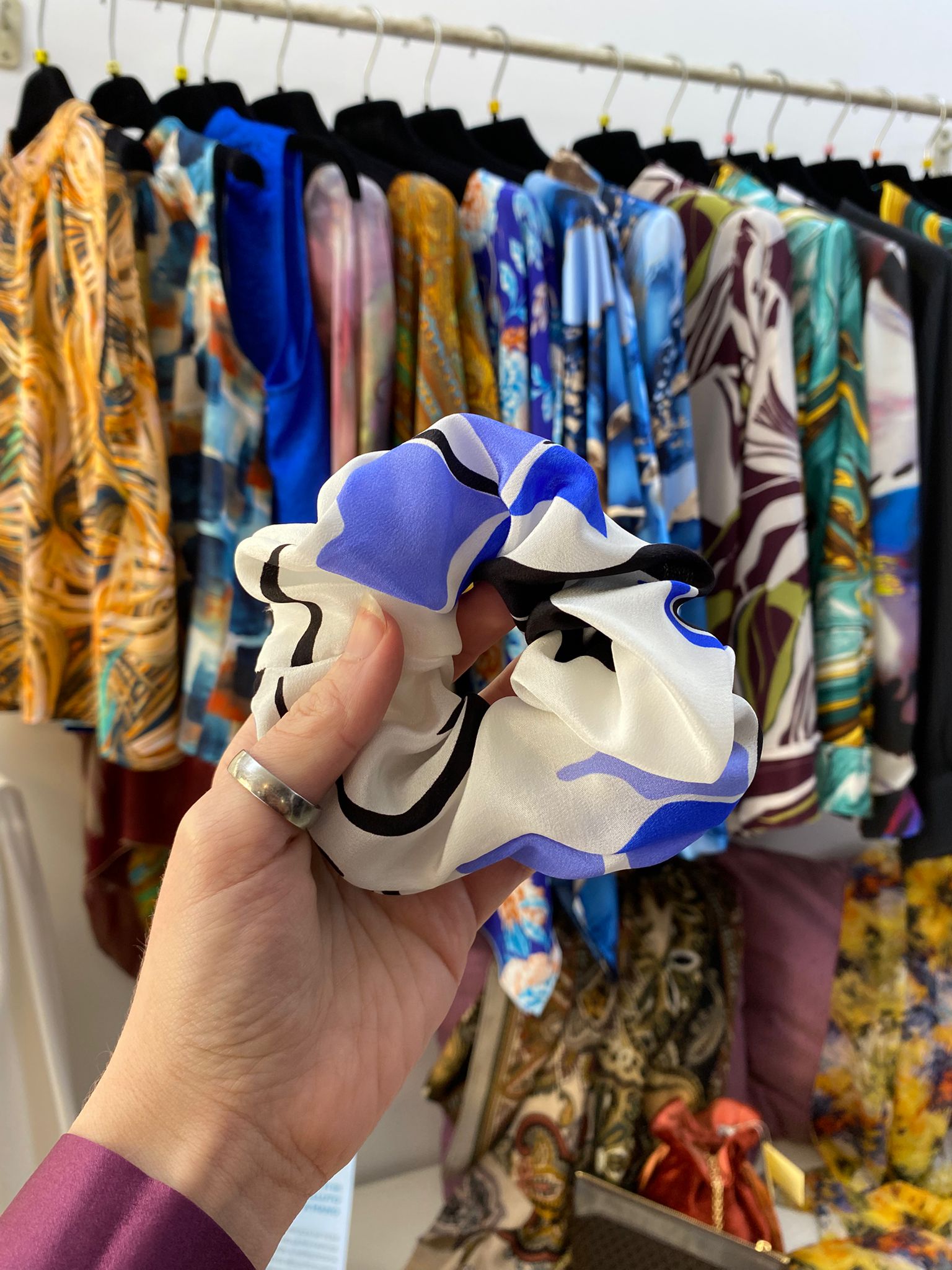 Scrunchies Pura Seta