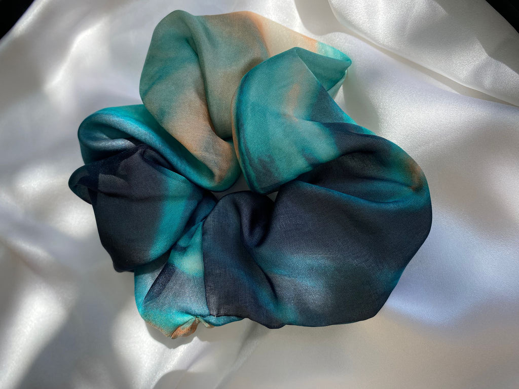 Scrunchies Georgette Pura Seta