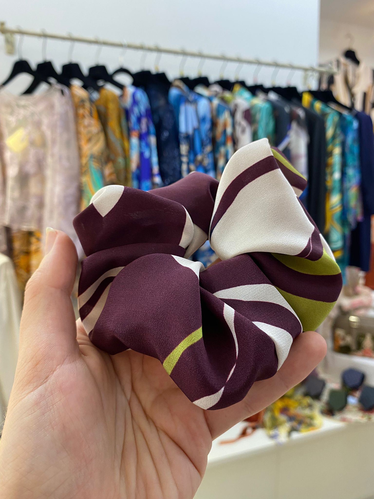 Scrunchies Crepe di Pura Seta