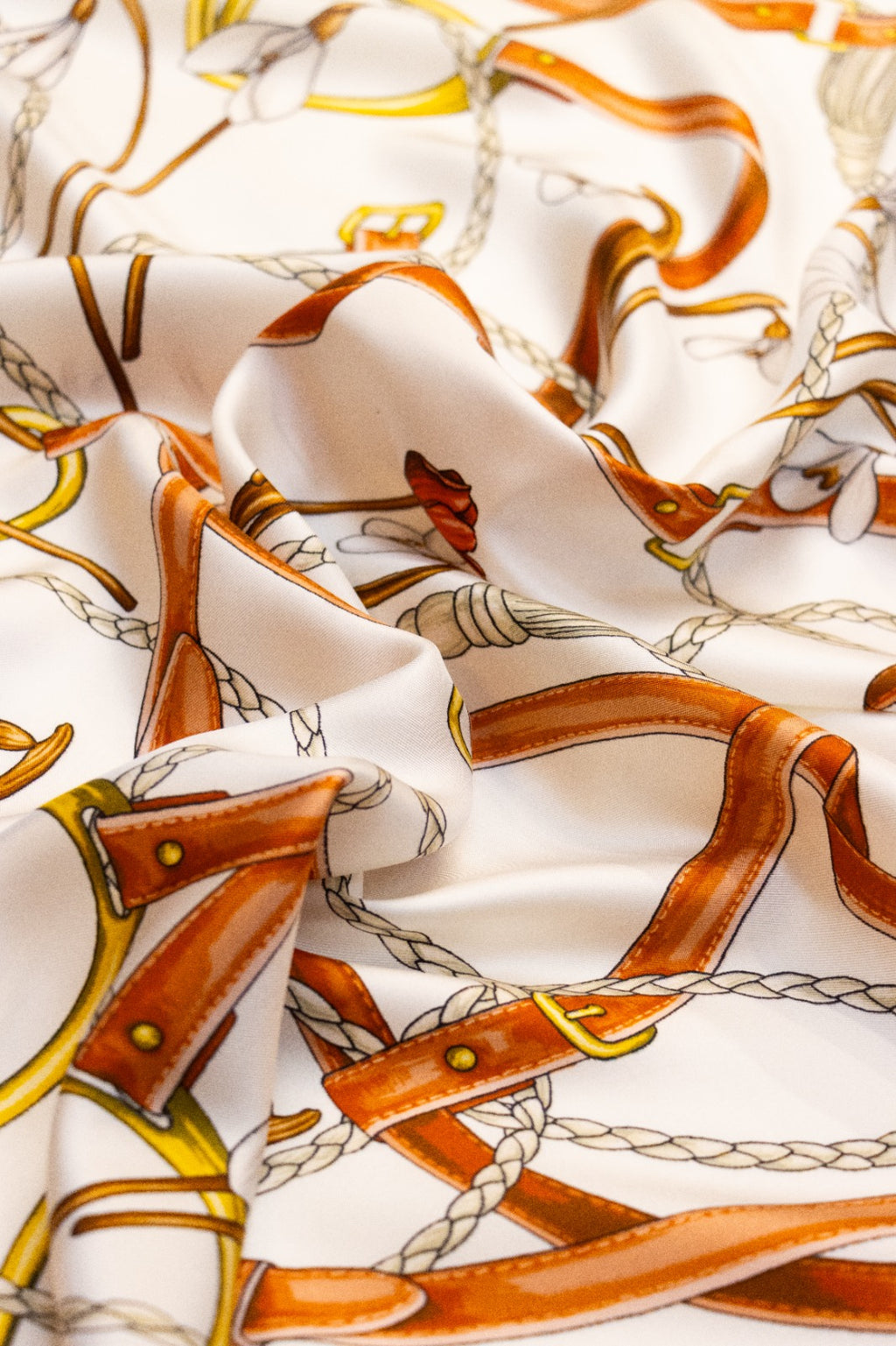 Foulard Classico in Twill di Pura Seta Bordeaux