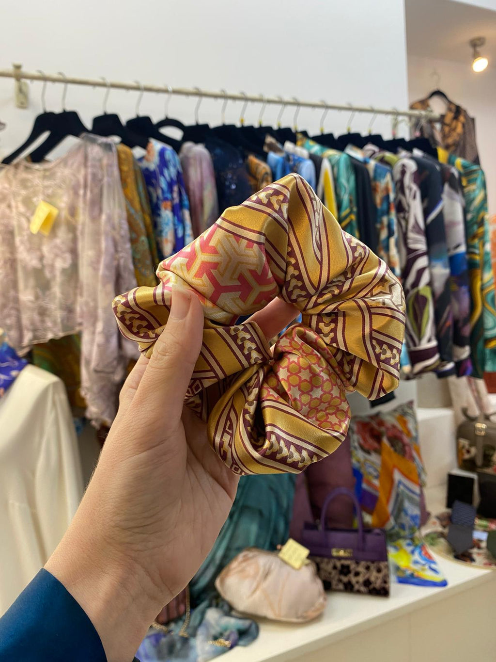 Scrunchies Pura Seta