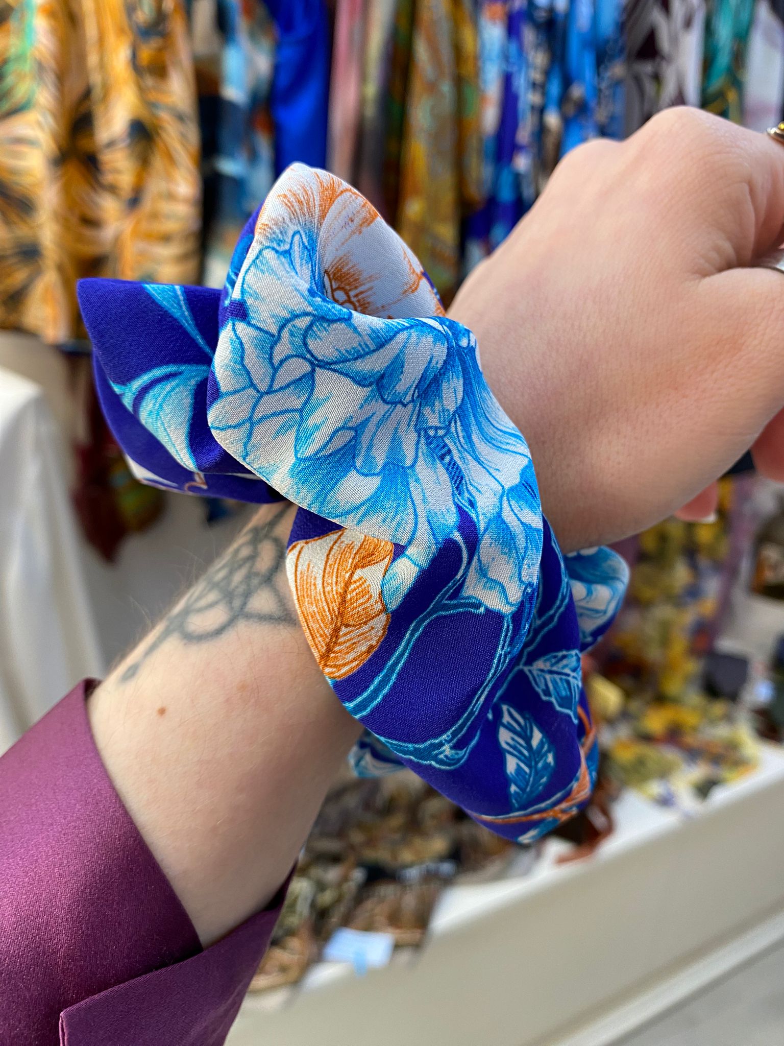Scrunchies Pura Seta