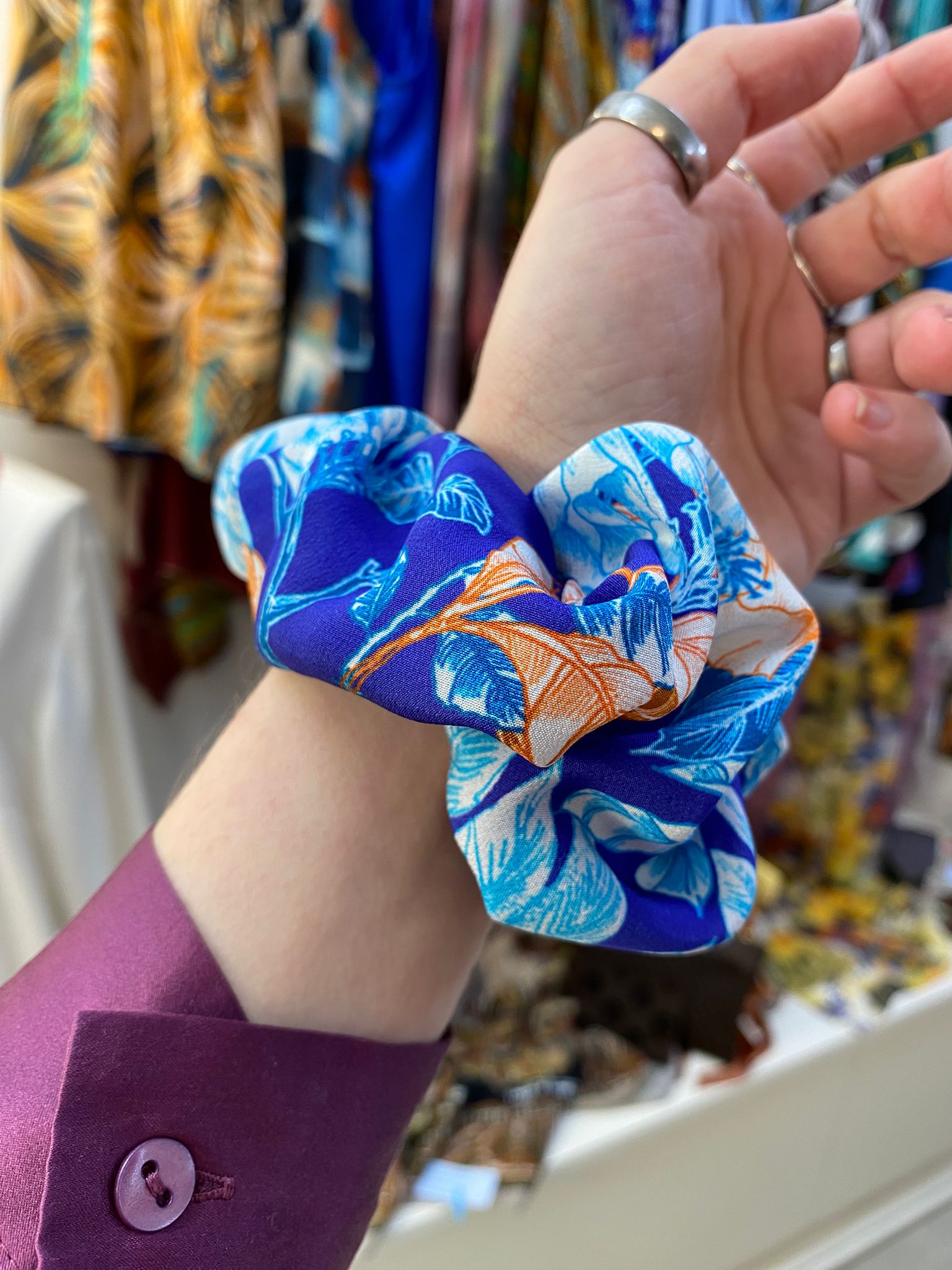 Scrunchies Pura Seta