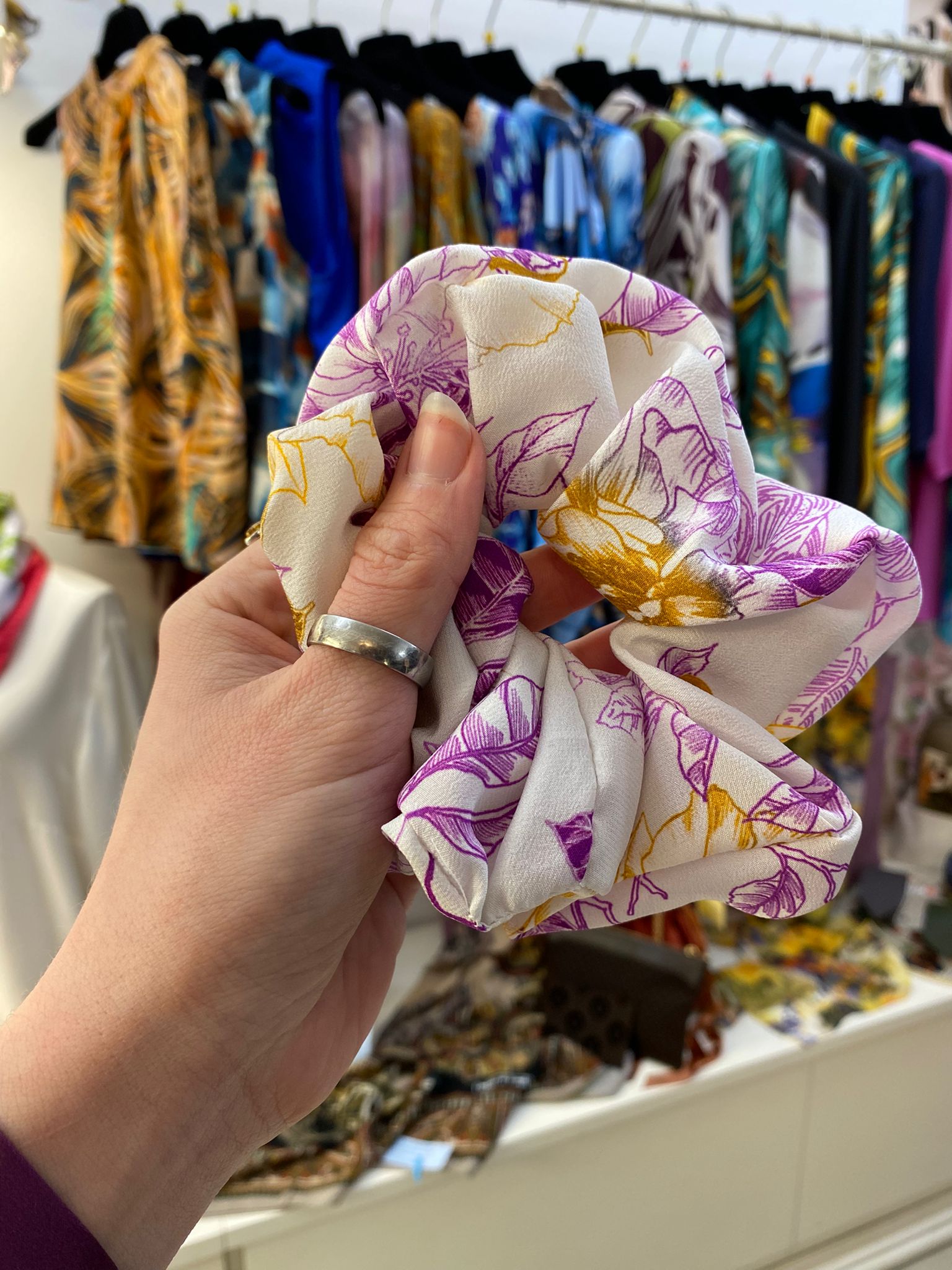 Scrunchies Pura Seta