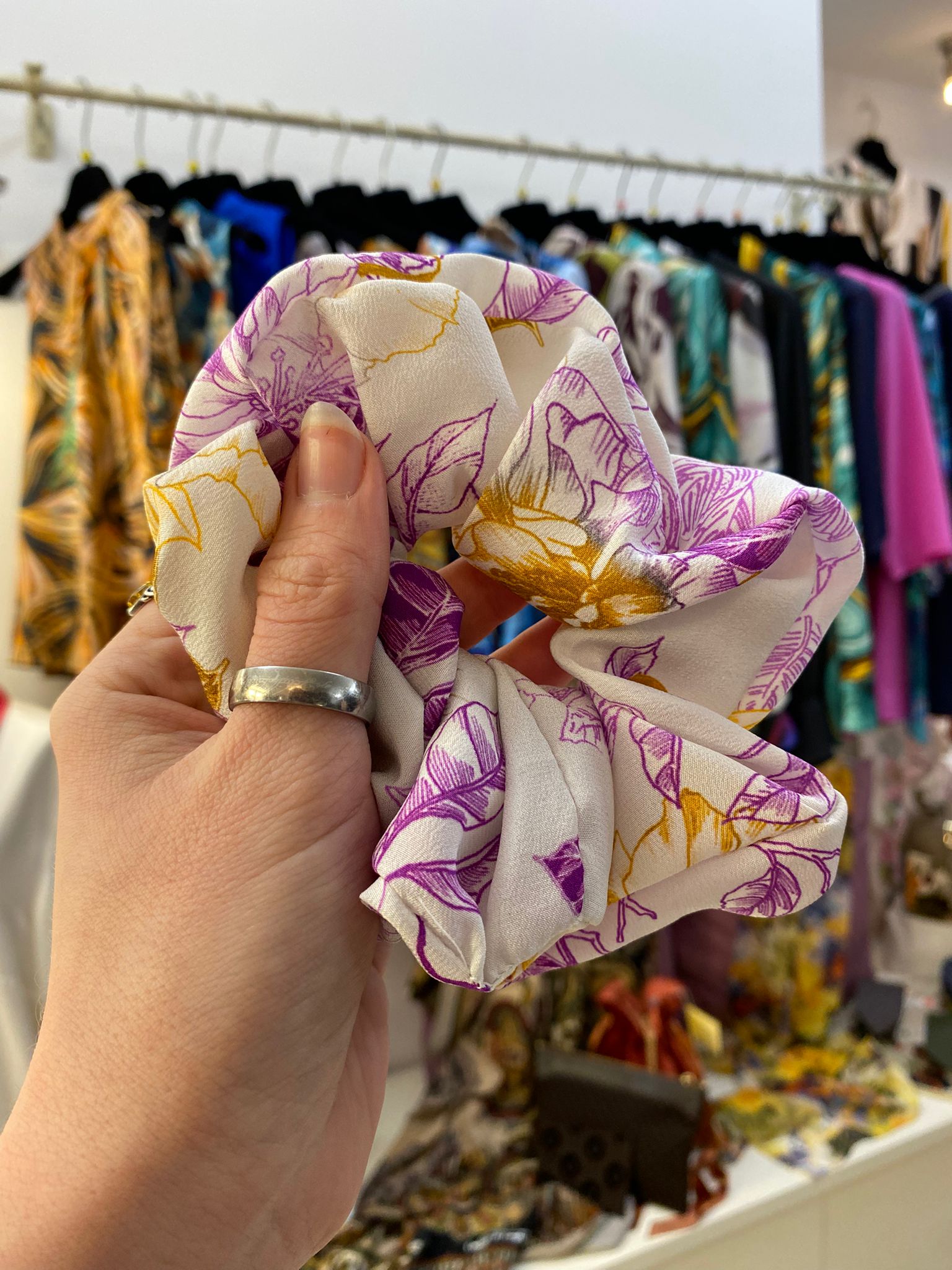 Scrunchies Pura Seta