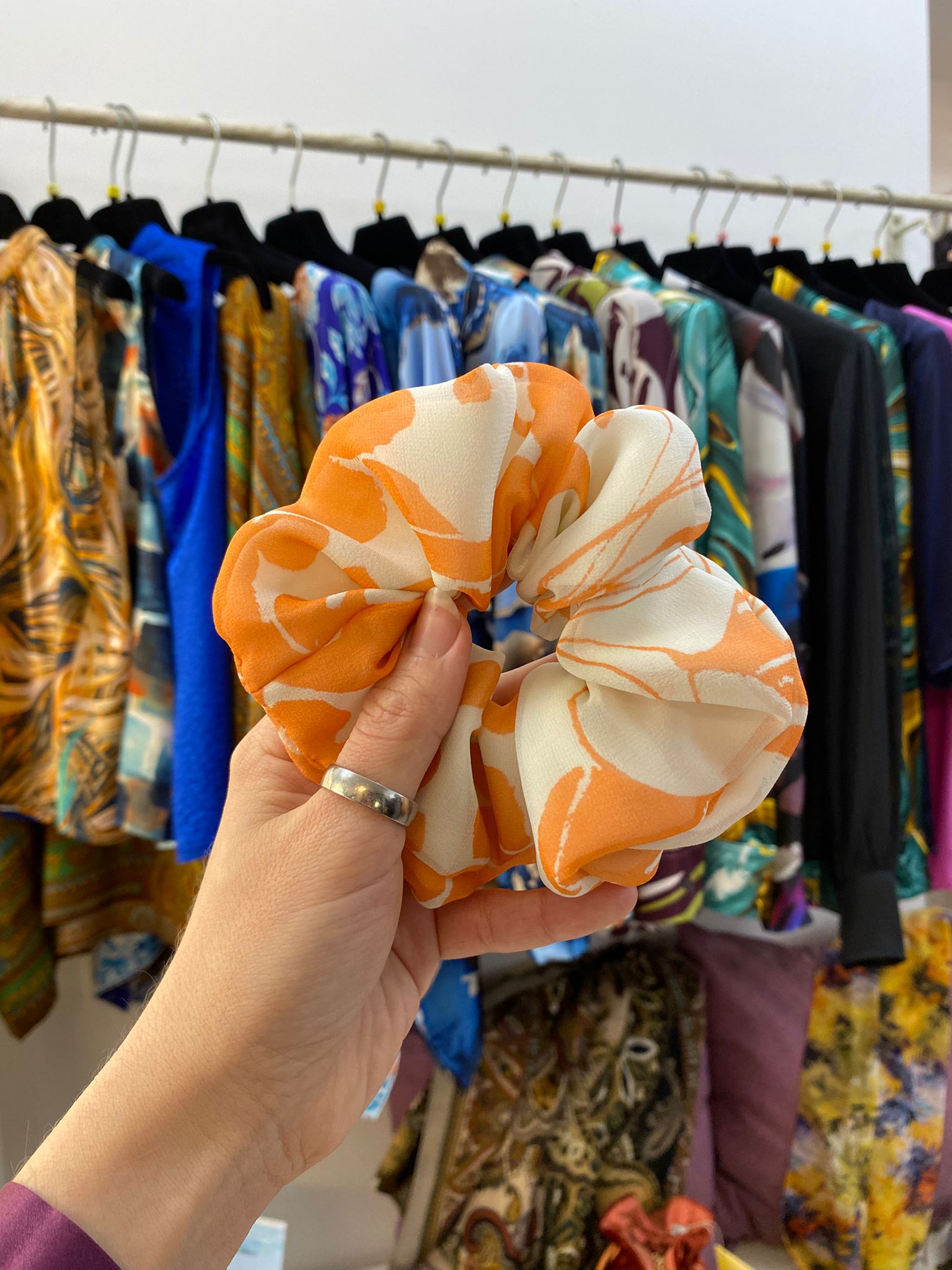 Scrunchies Pura Seta