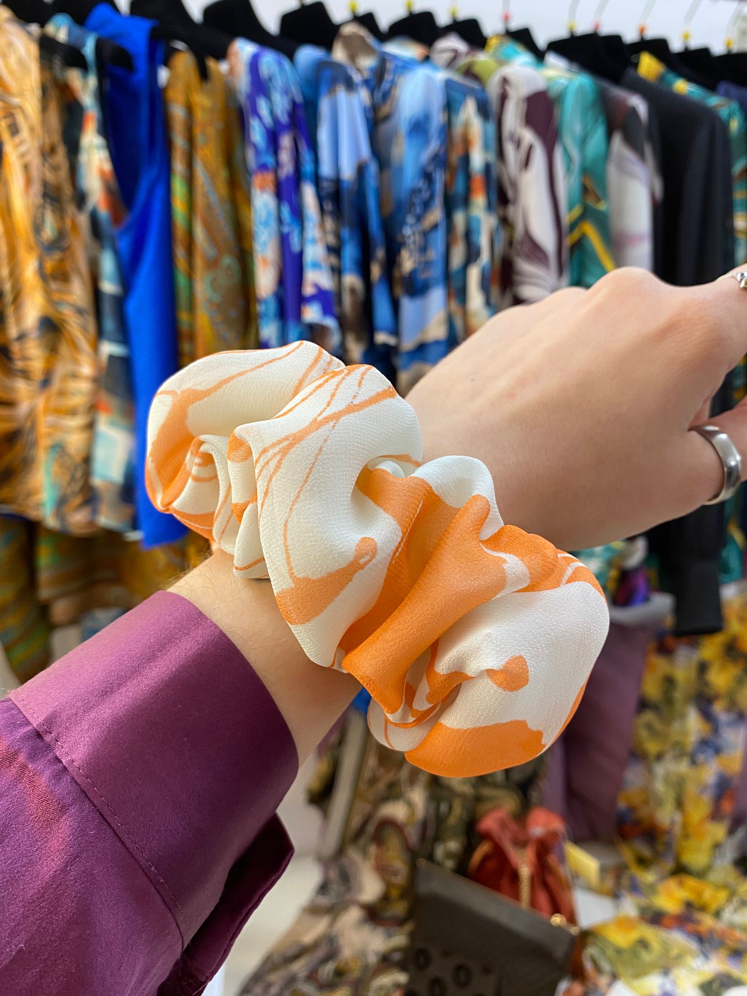 Scrunchies Pura Seta