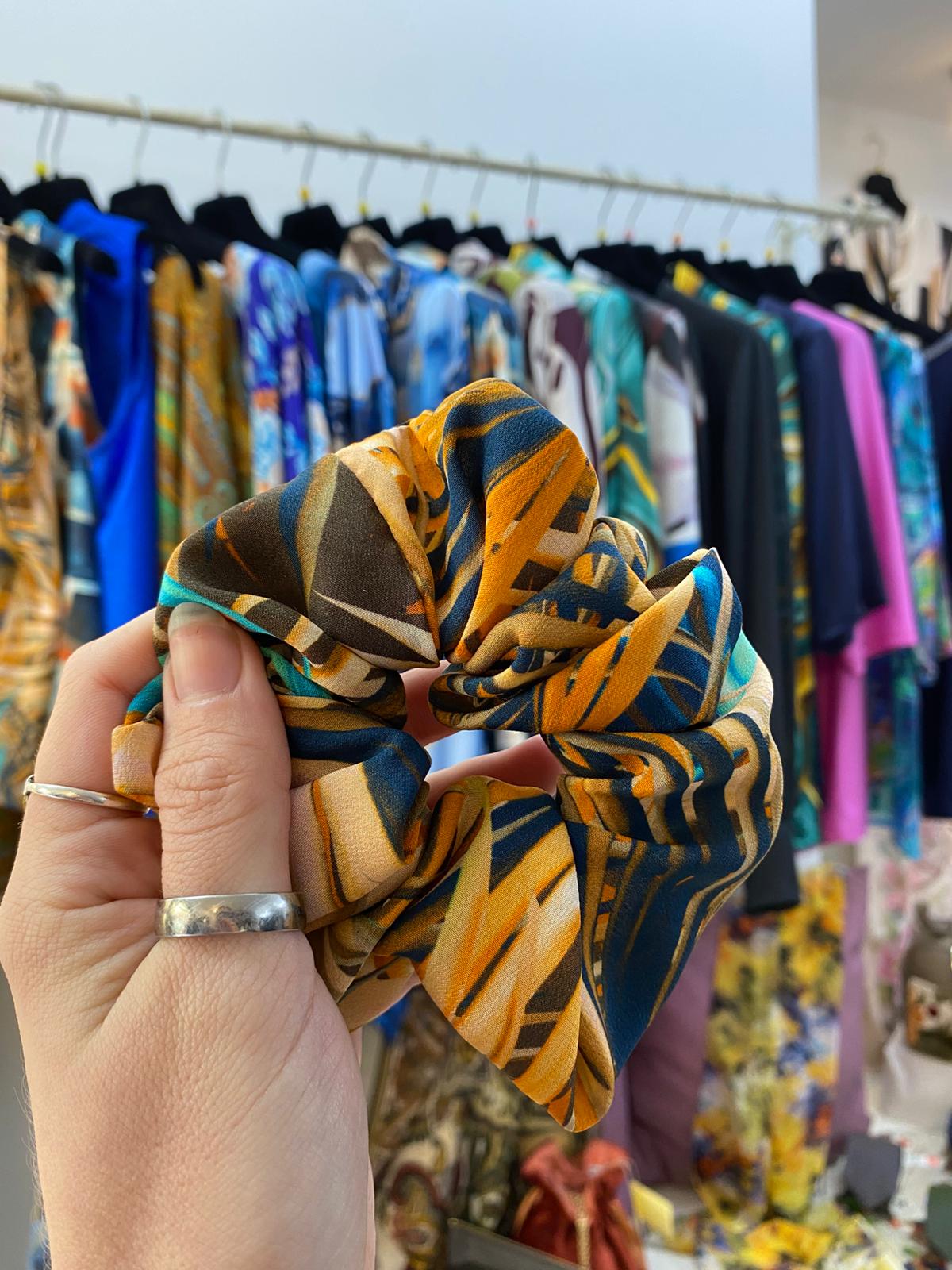 Scrunchies Pura Seta palme