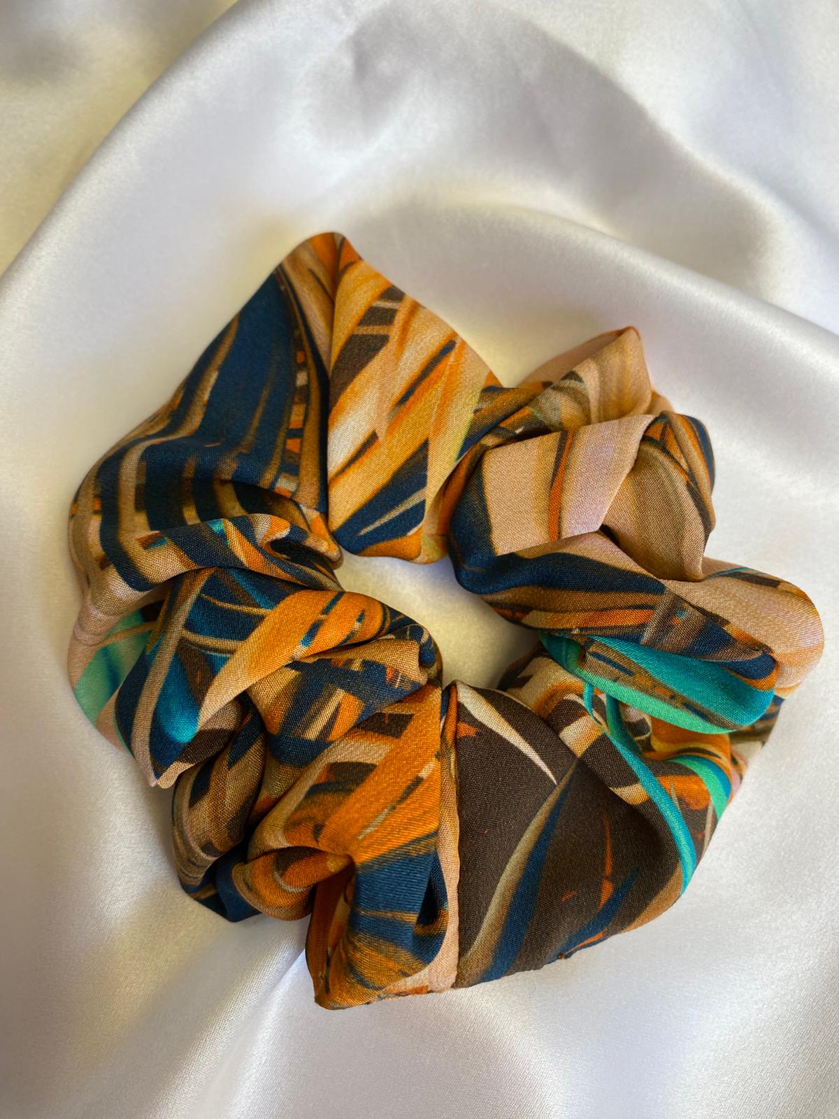 Scrunchies Pura Seta palme